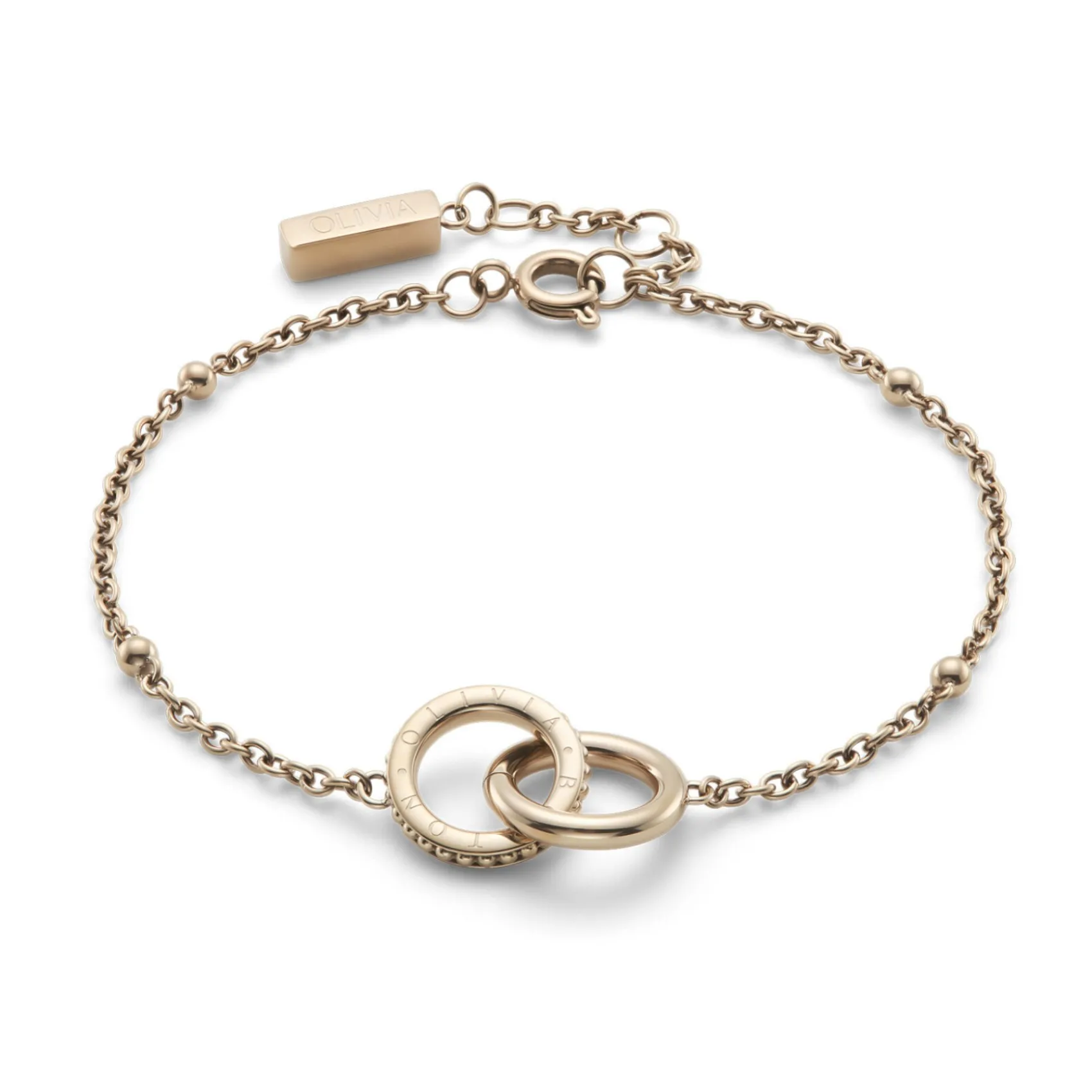 Olivia Burton Women's Jewellery | Engagement Gifts*Amity Interlock Rose Gold Plated Bracelet