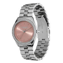 Olivia Burton Women's Watches | Mother Of The Groom Gifts*Bejewelled 34mm Mellow Rose and Silver Bracelet Watch