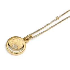 Olivia Burton Women's Jewellery | Honeymoon Gifts*Celestial Sun Gold Plated Pendant Necklace