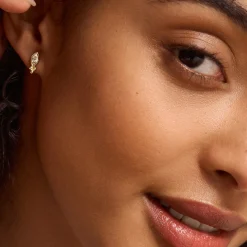 Olivia Burton Women's Jewellery | Honeymoon Gifts*Dainty Gold Plated Crystal Stud Earrings