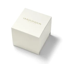 Olivia Burton Women's Watches | Bride Gifts*Floral 34mm Silver Bracelet Watch with Crystal Detail