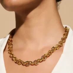 Olivia Burton Women's Jewellery | Honeymoon Gifts*Honeycomb Gold Link Necklace
