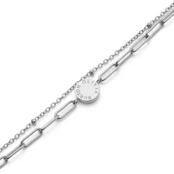 Olivia Burton Women's Jewellery | Silver Wedding Jewellery*Illusion Silver Stacking Bracelet
