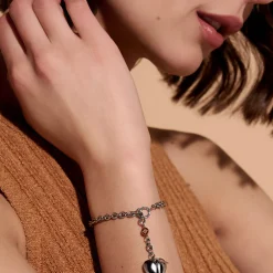 Olivia Burton Women's Jewellery | Engagement Gifts*Knot Heart Silver Bracelet