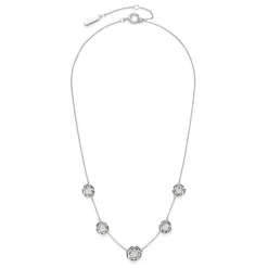Olivia Burton Women's Jewellery | Silver Wedding Jewellery*Tudor Rose Silver Tone Necklace