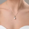 Lace & Favour Bride Gifts | Pearl Jewellery*Opulence Pearl Wedding Pendant Necklace (Silver)
