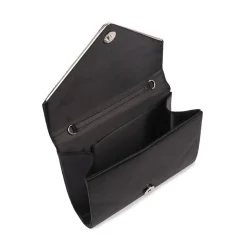 Paradox London Prom Bags | Occasion Handbags*Darcy Shimmer Box Clutch Bag Black