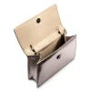 Paradox London Prom Bags | Occasion Handbags*Darlene Metallic Clutch Bag Pewter