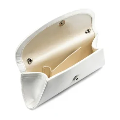 Paradox London Wedding Handbags*Domina Ivory Satin Bridal Clutch Bag