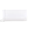 Paradox London Wedding Handbags*Shadow Dyeable Ivory Satin Wedding Clutch Bag