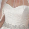 Perfect Bridal Wedding Dress Belts*Brigitte Statement Crystal and Pearl Dress Belt Ivory/ Silver