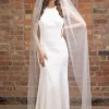 Perfect Bridal Single Tier Veils | Floor Length Veils*Single Tier Polka Dot Floor Length Veil Ivory