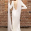 Perfect Bridal Single Tier Veils | Chapel Length & Cathedral Veils*Single Tier Pearl and Diamante Cathedral Veil Ivory
