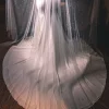 Perfect Bridal Two Tier Veils | Chapel Length & Cathedral Veils*Two Tier Heavily Embellished Pearl Cathedral Veil Ivory