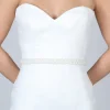 Perfect Bridal Wedding Dress Belts*Odessa Pearl and Beaded Wedding Belt Ivory