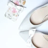 Perfect Bridal Bride Gifts | Shoe Jewellery*Rowan Dyeable Satin Bow Shoe Clips Ivory