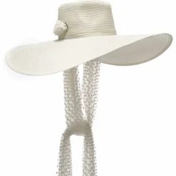 Poirier Bridal Hats*Poppy Vintage Bridal Hat with Polka Dot Veil Ivory
