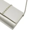 Rainbow Club Wedding Handbags*Claudia Dyeable Satin Embellished Clutch Bag Ivory