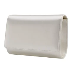 Rainbow Club Wedding Handbags*Dafnee Dyeable Satin Wedding Clutch Bag Ivory