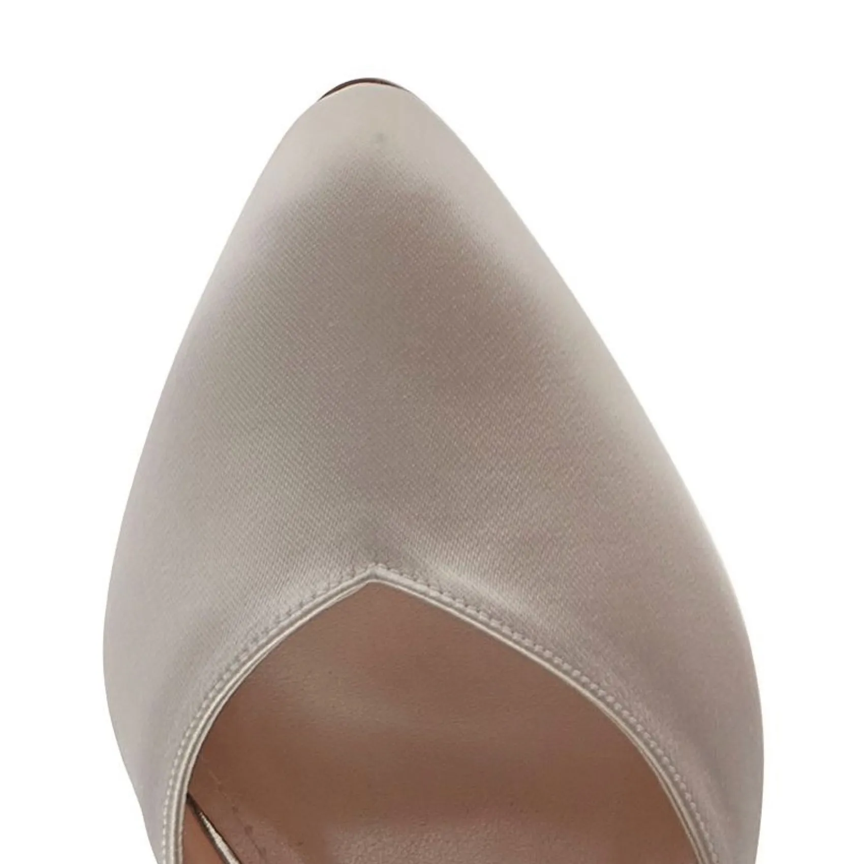 Rainbow Club Wedding Shoes | High Heel*Eve Dyeable Satin Ankle Strap Block Heels Ivory