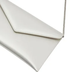 Rainbow Club Wedding Handbags*Hattie Dyeable Satin Envelope Clutch Bag Ivory