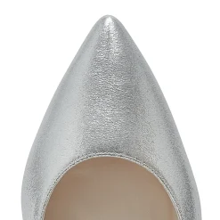 Rainbow Club Sparkly Prom Shoes | Silver Prom Shoes*Luna Sparkle Wide Fit Ankle Strap Block Heels Silver