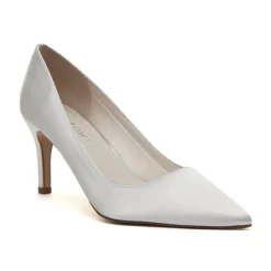 Rainbow Club Mother Of The Bride Shoes | Mid Heel*Morgan II Mid Heel Pointed Court Shoes (Wide Fit) Ivory