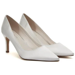 Rainbow Club Mother Of The Bride Shoes | Mid Heel*Morgan II Mid Heel Pointed Court Shoes (Wide Fit) Ivory