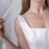 Rainbow Club Single Tier Veils | Chapel Length & Cathedral Veils*Snapdragon Single Tier Satin Edge Chapel Veil Ivory