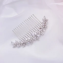 Lace & Favour Prom Hair Clips & Combs | Bride Gifts*Rapture Small Crystal Wedding Hair Comb Silver