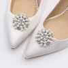 Lace & Favour Shoe Jewellery | Shoe Clips*Rivoli Pearl and Crystal Brooch Shoe Clips