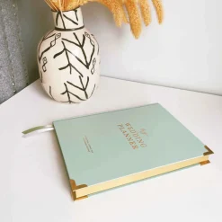 Blush & Gold Wedding Planner Books | Bride Gifts*Sage Green Luxury Wedding Planner Book with Gilded Edges Sage Green/ Gold