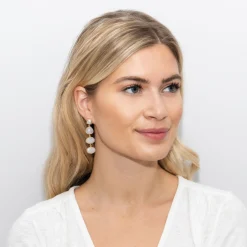 Sarah Alexander Bride Gifts | Gemstone Jewellery*Eastern Promise Moonstone Statement Drop Earrings
