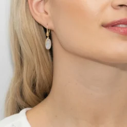 Sarah Alexander Mother Of The Groom Gifts | Mother Of The Bride Gifts*Lark Moonstone Oval Drop Earrings