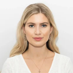 Sarah Alexander Mother Of The Groom Gifts | Honeymoon Gifts*Nomad Grey Chalcedony Double Drop Earrings