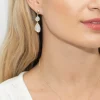 Sarah Alexander Mother Of The Groom Gifts | Mother Of The Bride Gifts*Tidal Rainbow Moonstone Double Drop Earrings