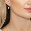 Sarah Alexander Mother Of The Groom Gifts | Mother Of The Bride Gifts*Voodoo Rose Gold Circle Pearl Earrings