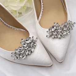 Lace & Favour Shoe Jewellery | Shoe Clips*Spirit Crystal Embellished Shoe Clips