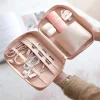 Stackers Honeymoon Gifts*Blush and Gold Cable Tidy Pouch Organiser Bag Blush Pink
