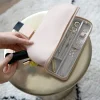 Stackers Honeymoon Gifts | Bridesmaid Gifts*Cosmetic and Jewellery Bag Blush Pink