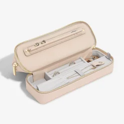 Stackers Honeymoon Gifts | Bridesmaid Gifts*Cosmetic and Jewellery Bag Blush Pink