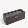 Stackers Groom Gifts | Watch Boxes*4 Piece Watch Box Brown