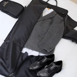 Stackers Honeymoon Gifts | Groom Gifts*Mens Weekend Suit Bag Black