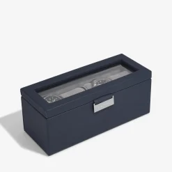 Stackers Groom Gifts | Watch Boxes*4 Piece Watch Box Navy