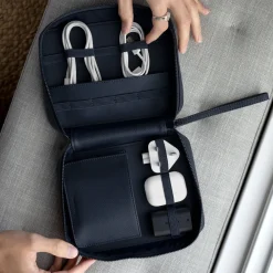 Stackers Honeymoon Gifts | Groom Gifts*Cable Tidy Organiser Bag Navy