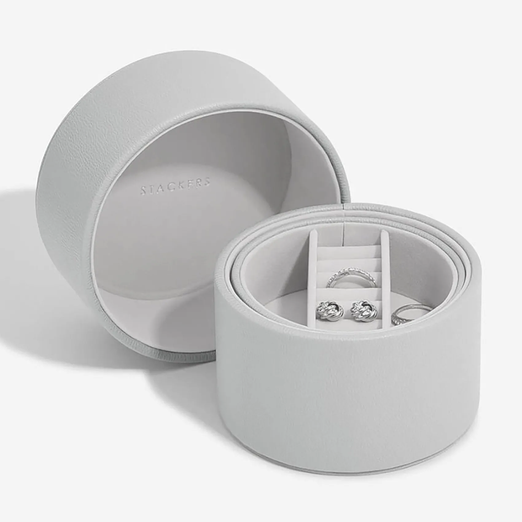 Stackers Mother Of The Groom Gifts | Mother Of The Bride Gifts*Bedside Table Jewellery Box Pod Pebble Grey