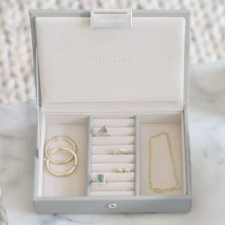 Stackers Mother Of The Groom Gifts | Mother Of The Bride Gifts*Mini Jewellery Box Pebble Grey