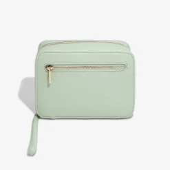 Stackers Honeymoon Gifts*Cable Tidy Pouch Organiser Bag Sage Green