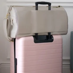 Stackers Mother Of The Groom Gifts | Mother Of The Bride Gifts*Garment Weekend Bag Taupe