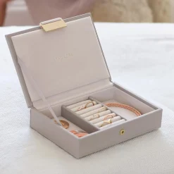 Stackers Mother Of The Groom Gifts | Mother Of The Bride Gifts*Mini Jewellery Box Taupe